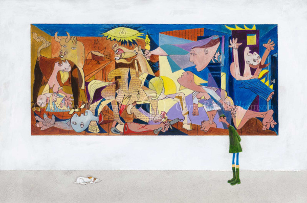 Guernica Revisited by Chris Ross Williamson, limited edition print