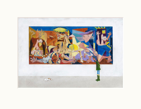 Guernica Revisited by Chris Ross Williamson, limited edition print