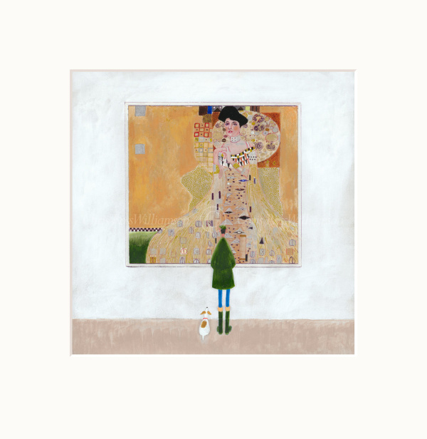 The Klimt by Chris Ross Williamson, limited edition print