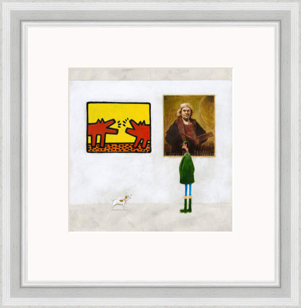 Barkin’ by Chris Ross Williamson, limited edition print