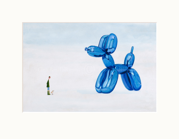 Balloon Dog by Chris Ross Williamson, limited edition print