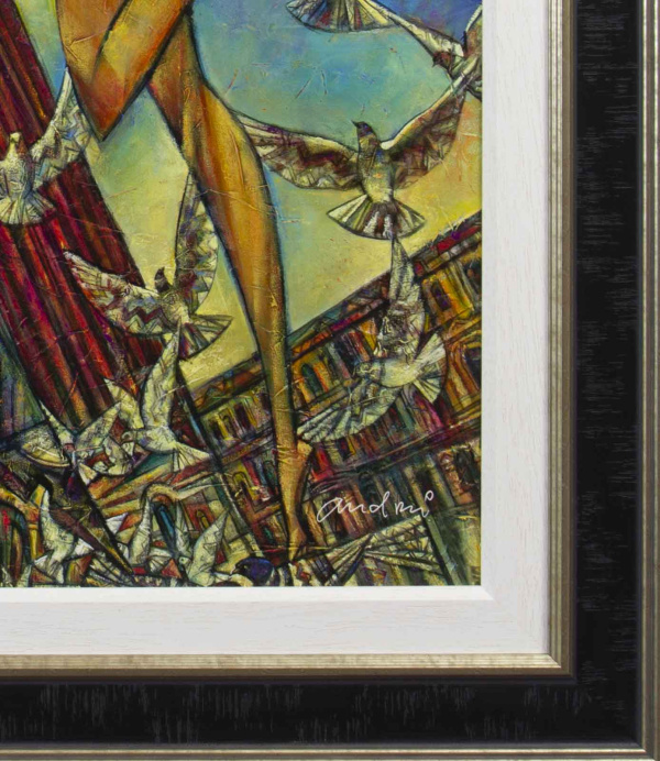 Love Birds by Andrei Protsouk, limited edition print, detail