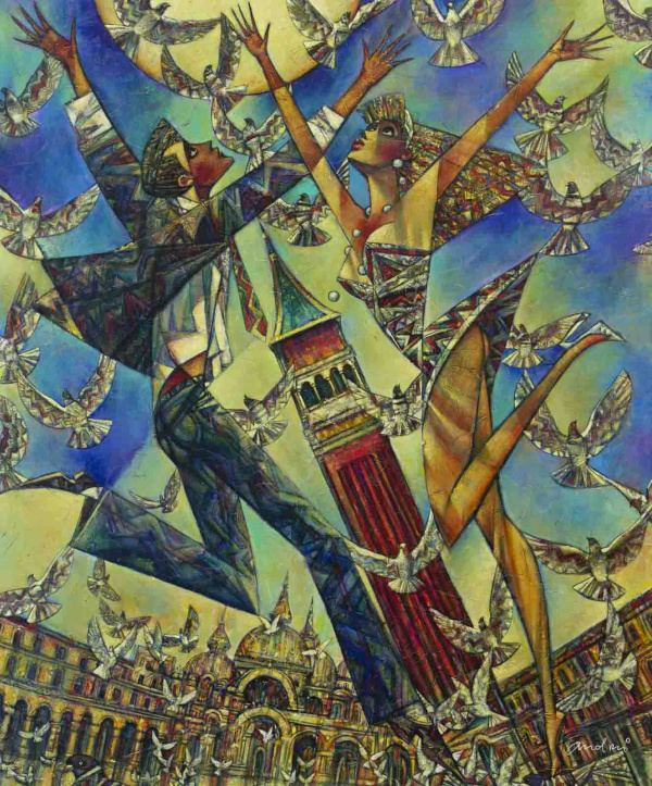 Love Birds by Andrei Protsouk, limited edition print