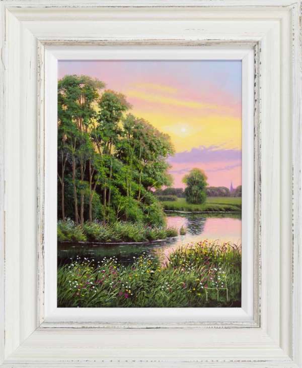 Lakeside Ambles by Terence Grundy, original painting