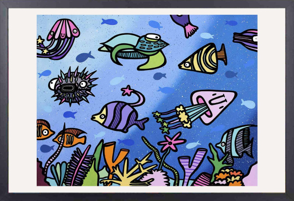 Under The Sea by Kev Munday, limited edition print