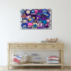 Pastel Pals by Kev Munday, original painting