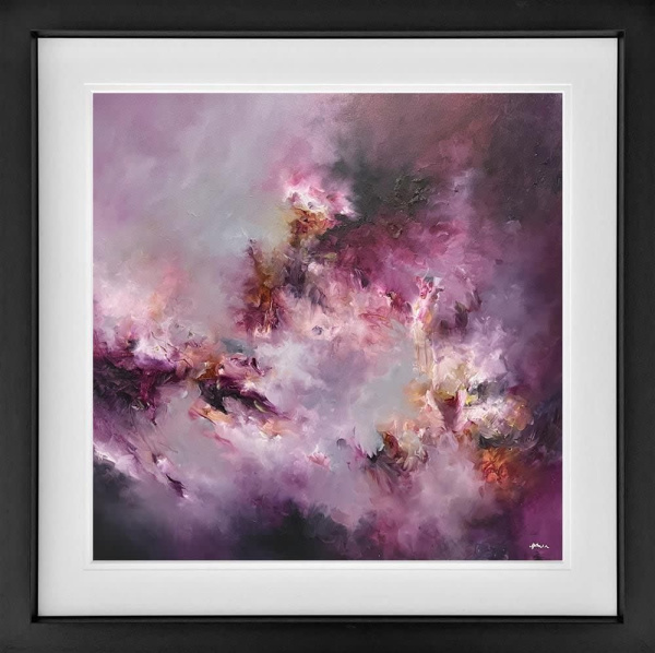 Damson Flame by Alison Johnson, limited edition print