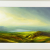 oil painting by artist Harry Brioche of Ullswater in the Lake District with dramatic lighting