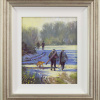 Winter’s Walk by Stephen Hawkins, original painting