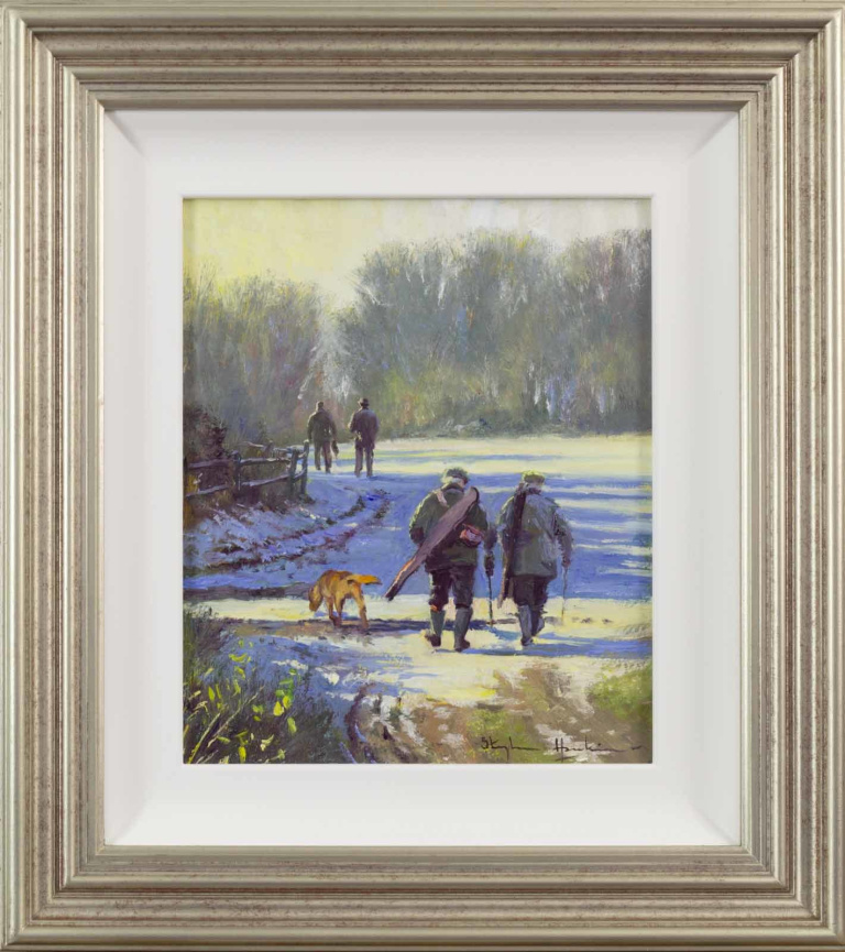 Winter’s Walk by Stephen Hawkins