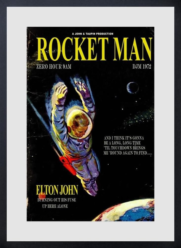 Rocket Man by Linda Charles, limited edition print