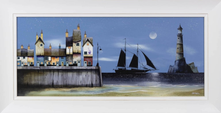 The Schooner (Original) by Gary Walton