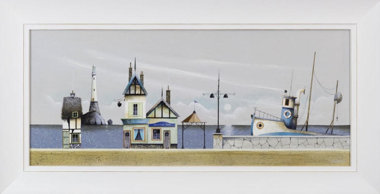 The Old Steamer II (Original) by Gary Walton