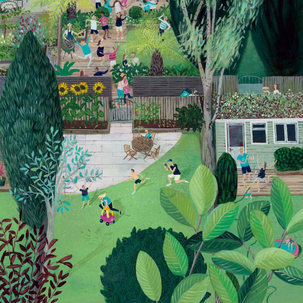 Together Again by Jenni Murphy, limited edition print
