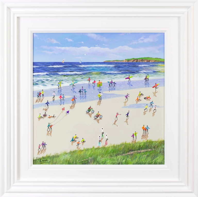 Down to the Beach by Paola Cassais