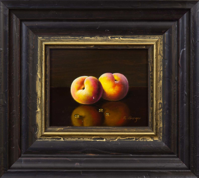 Peach O’Clock by Ronald Berger