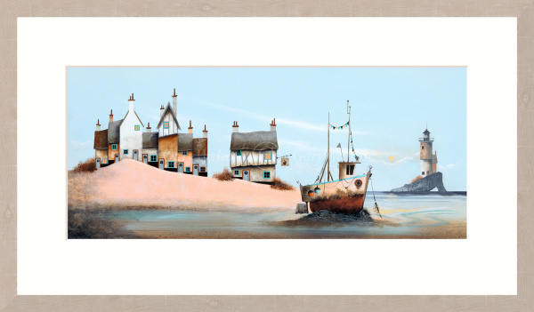 Sitting on the Dock of the Bay by Gary Walton, limited edition print