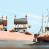 Sitting on the Dock of the Bay by Gary Walton, limited edition print
