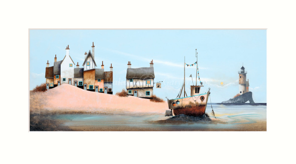 Sitting on the Dock of the Bay by Gary Walton, limited edition print