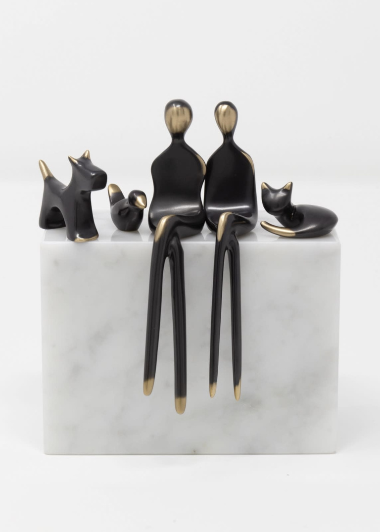 The Extended Family on Marble