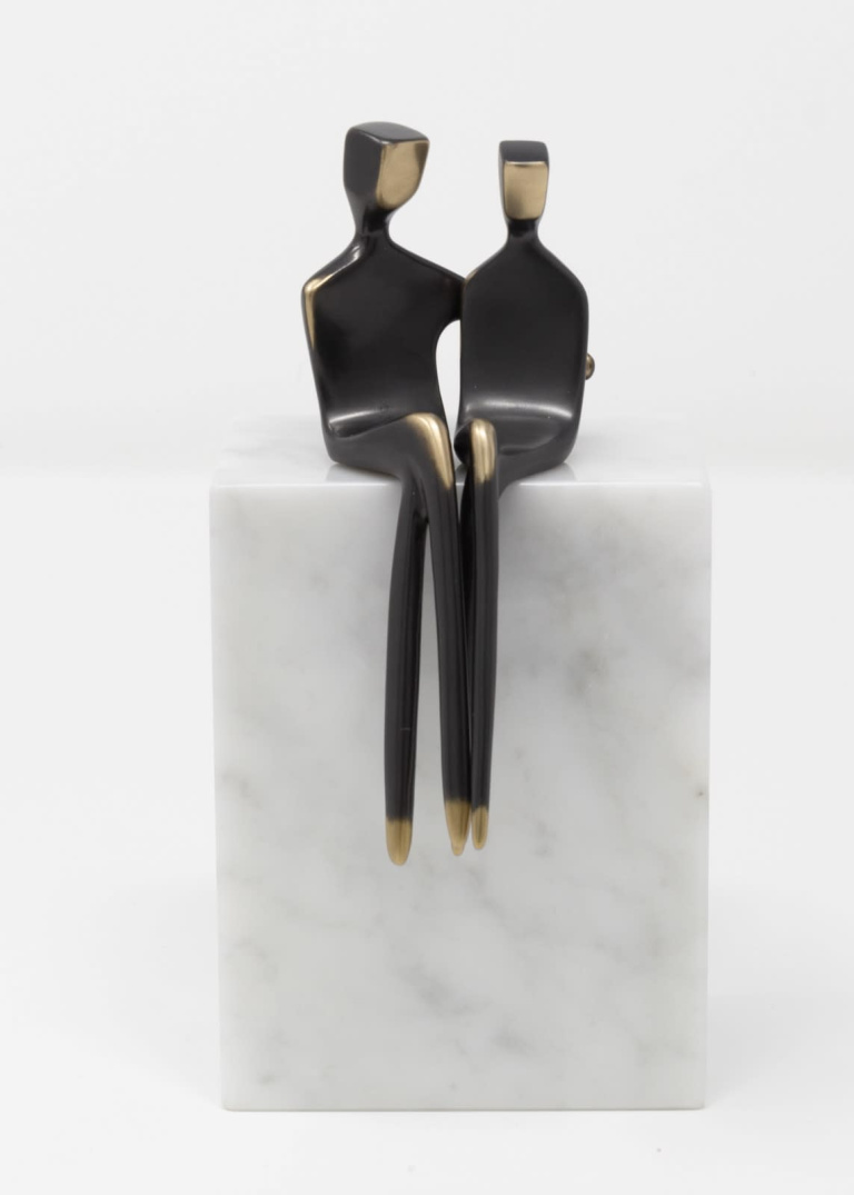 Embrace on Marble
