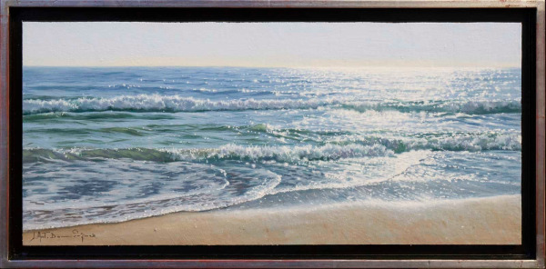 La Orilla by Juan Antonio Domínguez, original painting