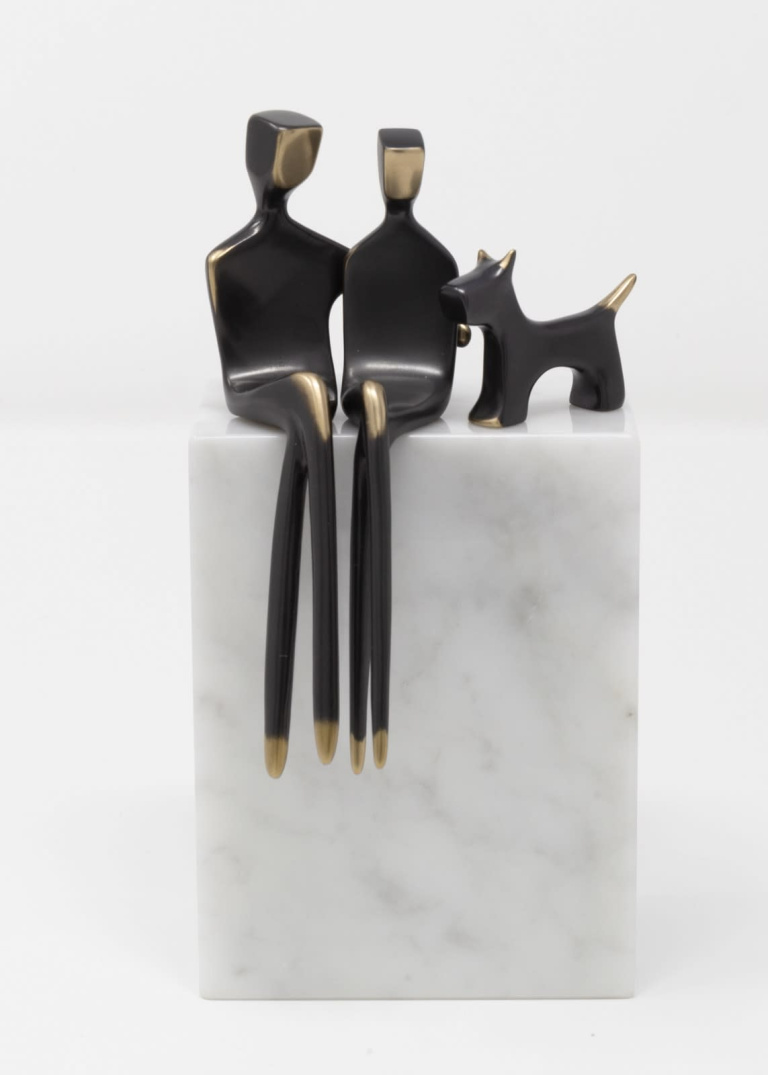 The Three of Us III on Marble