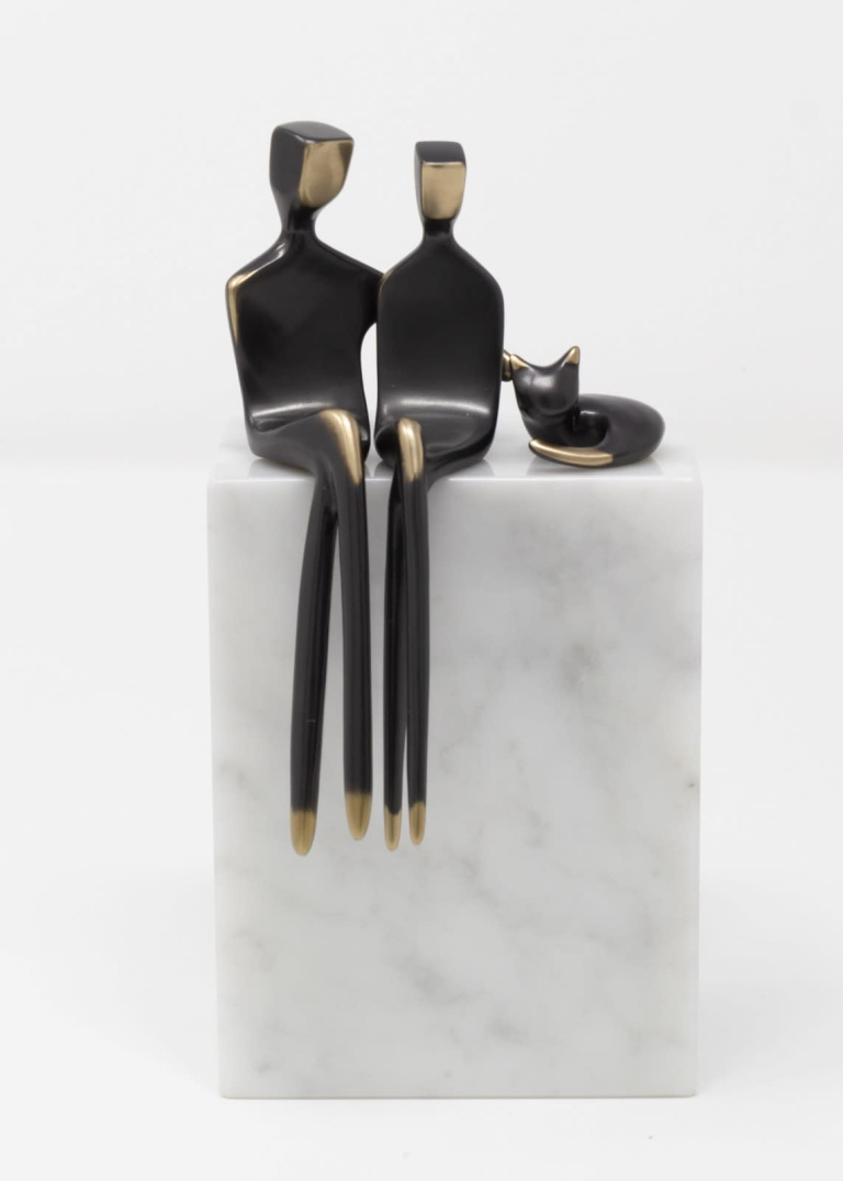 The Three of Us II on Marble
