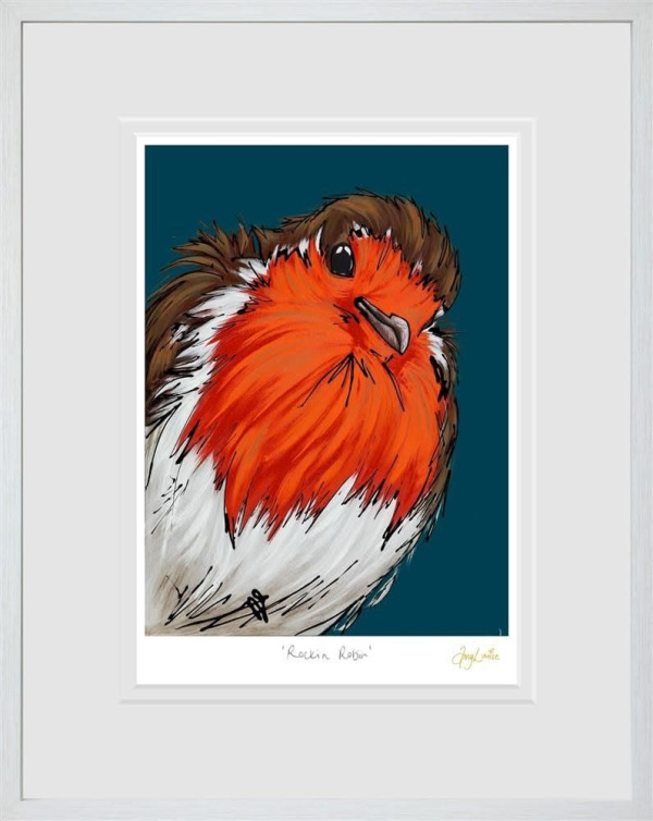 Rockin Robin by Amy Louise, limited edition print