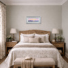 Morning Haze, Tower Bridge by Andrew Grant Kurtis, original painting, in room