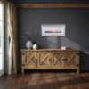 Morning Haze, Tower Bridge by Andrew Grant Kurtis, original painting, in room
