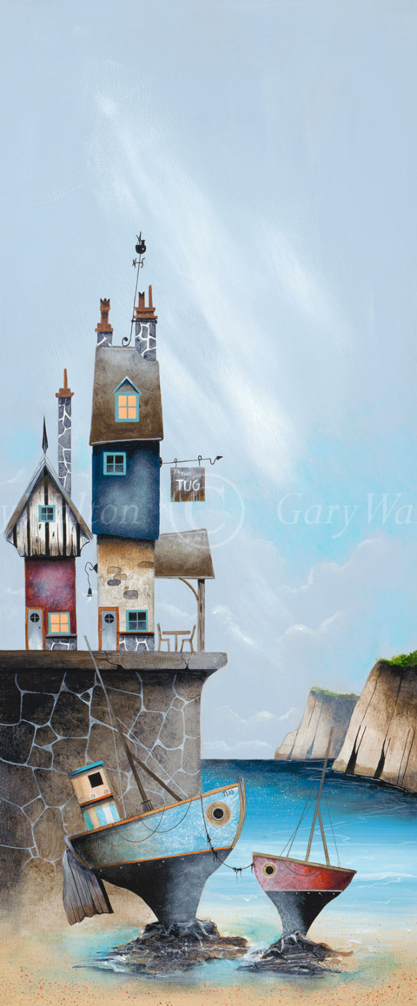Tugs I by Gary Walton, limited edition print