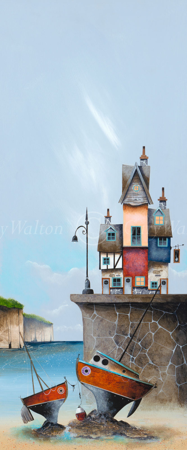 Tugs II by Gary Walton, limited edition print