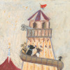 Curly Wurly’s Day Out by Sam Toft, limited edition print, detail