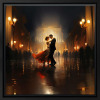 Courtyard Serenade by Leander, limited edition print