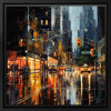 Downtown Drizzle by Leander, limited edition print