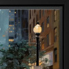 Downtown Urban Glow by Leander, limited edition print, detail