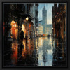 City Metallic Glow by Leander, limited edition print
