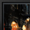 City Metallic Glow by Leander, limited edition print, detail