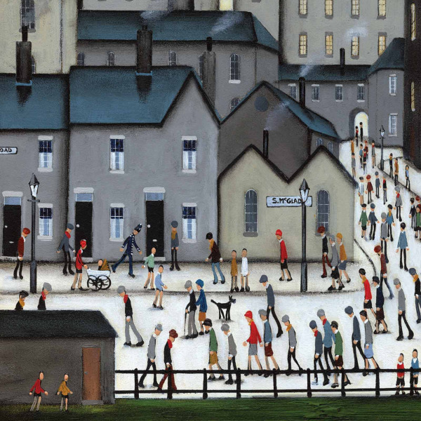Home Time (Limited Edition) by Sean Durkin, limited edition print, detail