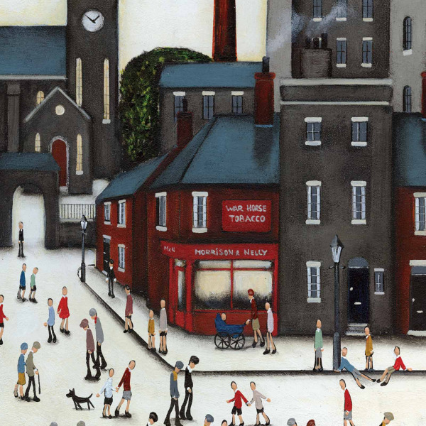 Pants! (Limited Edition) by Sean Durkin, limited edition print, detail
