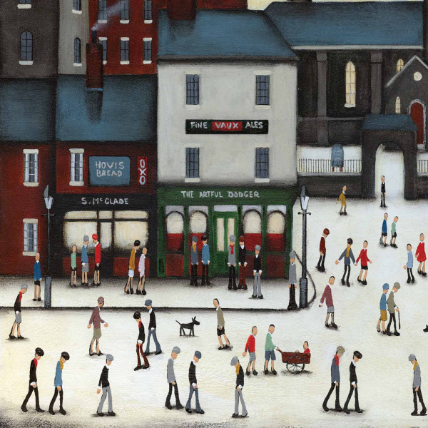 Pants! (Limited Edition) by Sean Durkin, limited edition print, detail