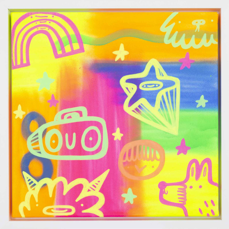 Space Cadets VIII (UV light sensitive)