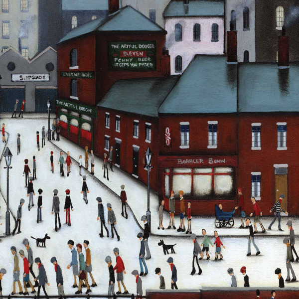 Bobbler Bunn (Limited Edition) by Sean Durkin, limited edition print, detail