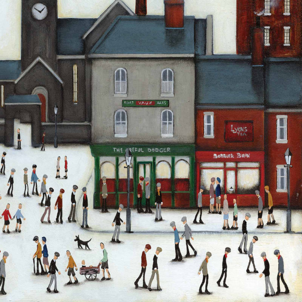 Town Church (Limited Edition) by Sean Durkin, limited edition print, detail