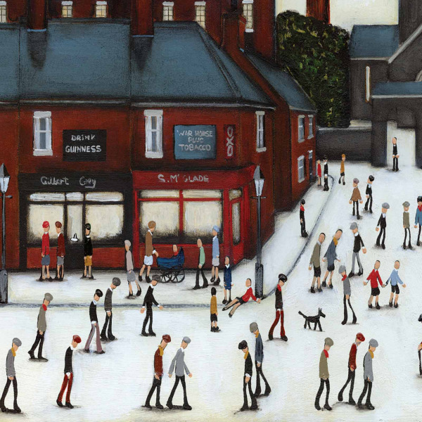 Town Church (Limited Edition) by Sean Durkin, limited edition print, detail