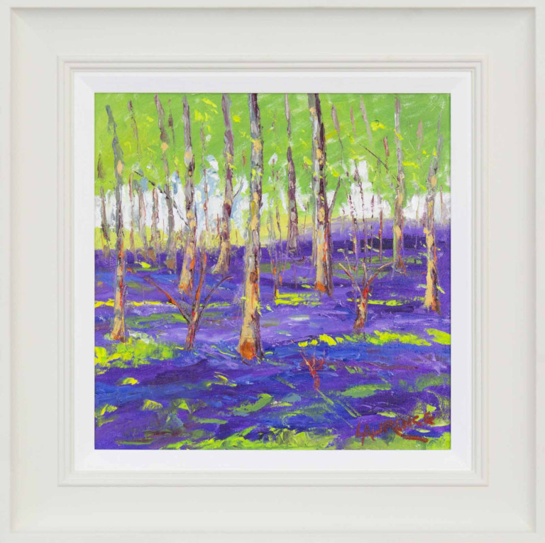 Bluebells In The Hazel Wood