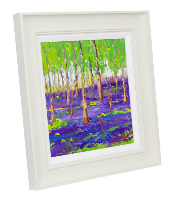 Bluebells In The Hazel Wood by John Lawrence, original painting