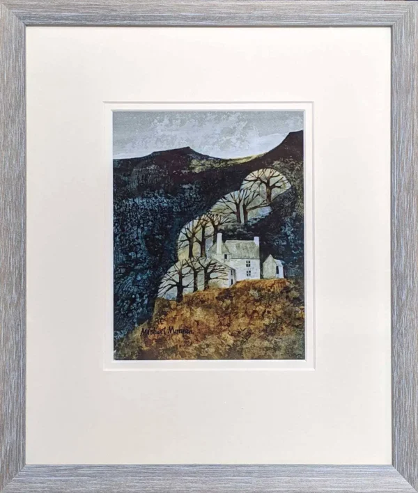 Blue Landscape Four by Michael Morgan, limited edition print