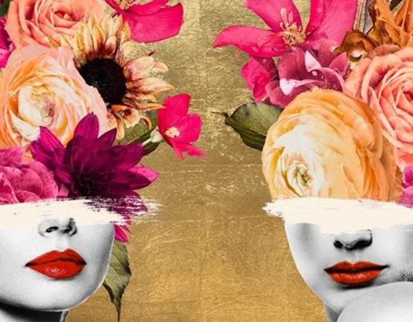 Infinite Harmony by Chuck, limited edition print, detail